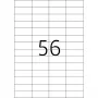 Etichette HERMA Premium A4 52,5 x 21,2 mm, carta bianca opaca, 11200 pezzi