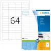Etichette HERMA Premium A4 48,3 x 16,9 mm bianco carta opaca 12800 pezzi