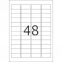 Etichette HERMA Premium A4 48,3 x 16,9 mm bianco carta opaca 12800 pezzi