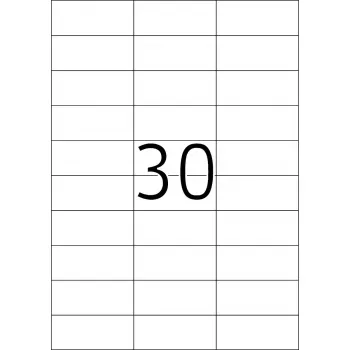 HERMA Premium A4 70x29,7 mm bianco carta opaca 6000 pezzi