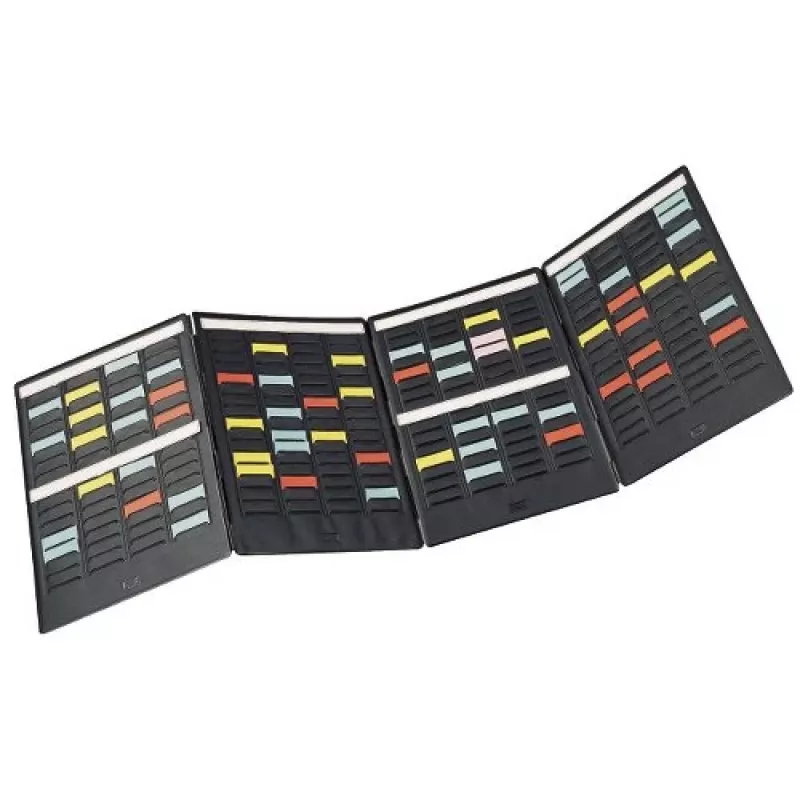 Set di pianificazione T-Card Nobo - planner mini con case a 4 lati formato 1,5