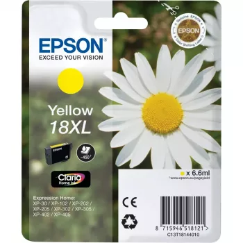 Cartuccia d'inchiostro Epson confezione singola 18XL Claria Home giallo