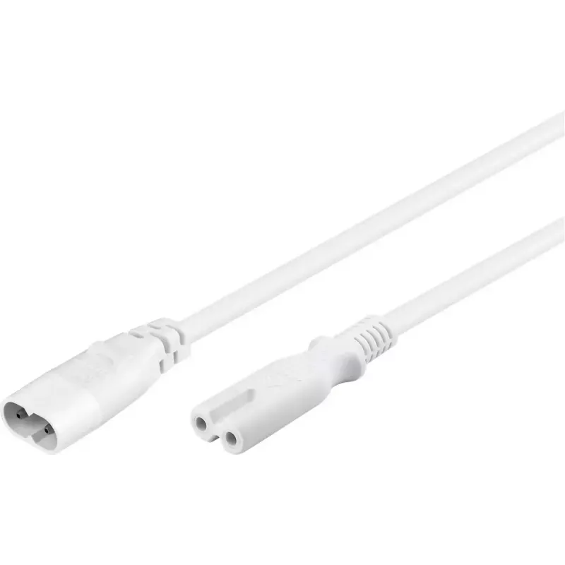 Prolunga C7/C8 Goobay 2 m bianco