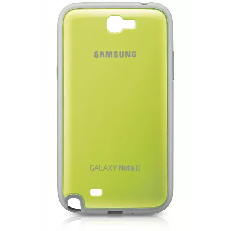 Samsung Protective Cover+ EFC-1J9B cover posteriore per Galaxy Note II, verde