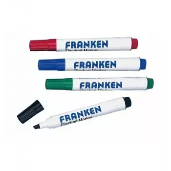 Pennarello Franken Z2203 4 pz. nero blu verde rosso
