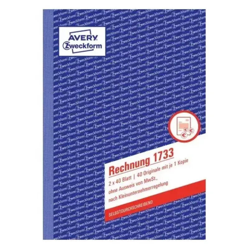 Modulo commerciale Avery 1733