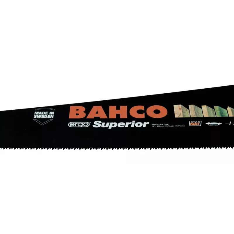 Bahco 2600-19-XT-HP Superior saracco a mano, 475 mm, 9 TPI