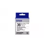 Cartuccia etichetta Epson Magnetic LK-7WB2 nero/bianco 36 mm (1,5 m)