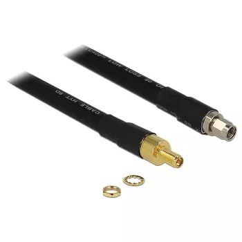 Cavo coassiale DeLOCK 5 m RP-SMA/RP-SMA