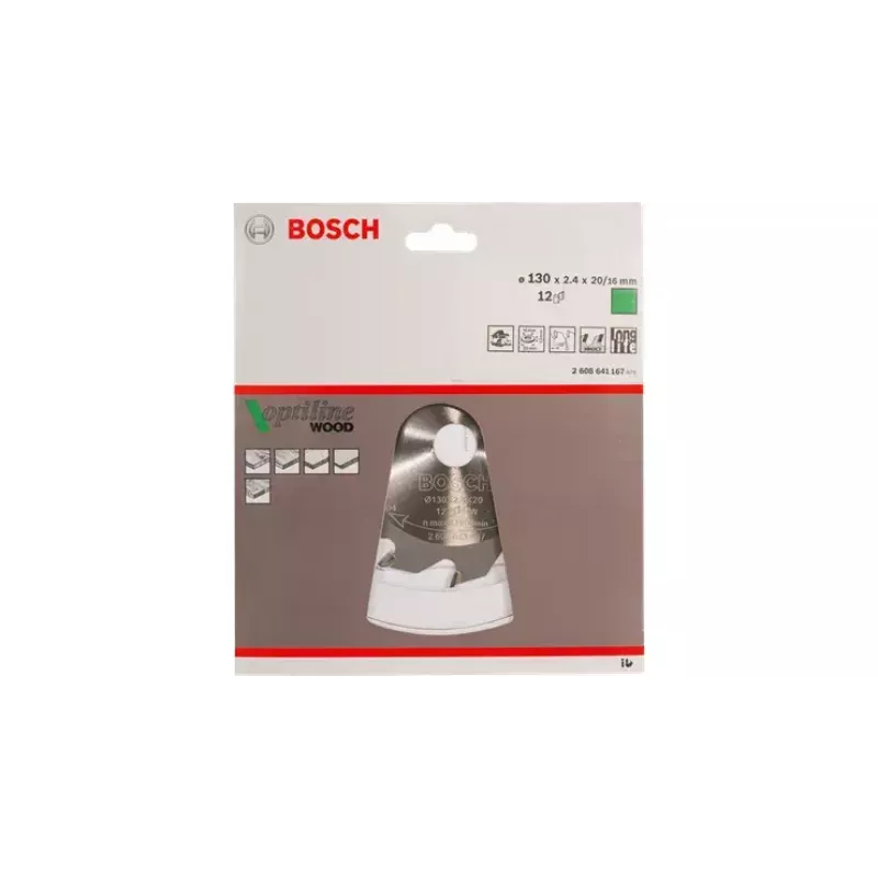 Lama per sega circolare Bosch Optiline Wood 2608640673, 315 x 30 x 3,2 mm, 48 denti