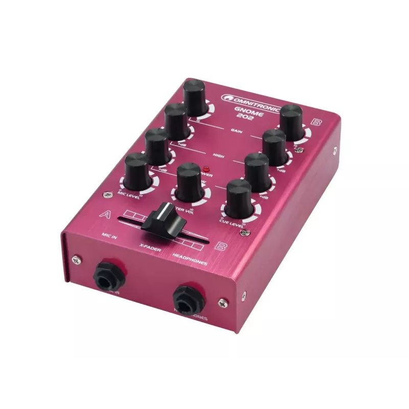 Omnitronic GNOME-202 2 canali 20 - 20000 Hz rosso
