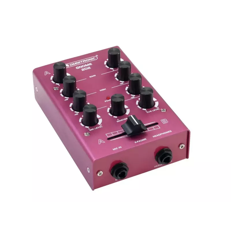 Omnitronic GNOME-202 2 canali 20 - 20000 Hz rosso