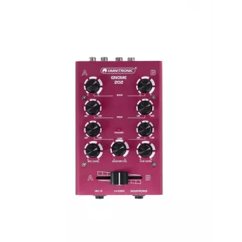 Omnitronic GNOME-202 2 canali 20 - 20000 Hz rosso