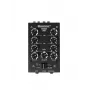 Mixer Omnitronic GNOME-202 2 canali 20 - 20000 Hz nero
