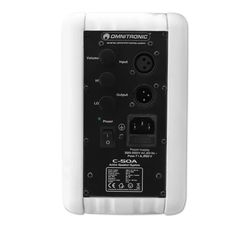Altoparlante a 2 vie Omnitronic 11036717 50 W