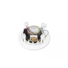 Altoparlante full range Omnitronic 80710210 bianco con filo 5 W