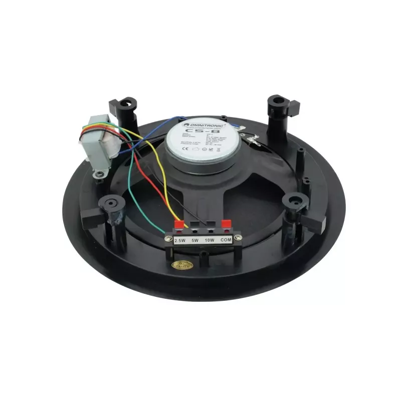 Altoparlante full range Omnitronic 80710231 nero con filo 10 W