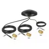 Antenna da esterno omnidirezionale multibanda Navilock 12457 GPS/LTE/UMTS/GSM SMA per montaggio sul tetto