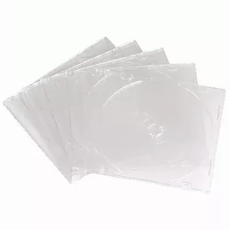 Custodia vuota sottile per CD Hama 051164 confezione da 10 trasparente 1 disco