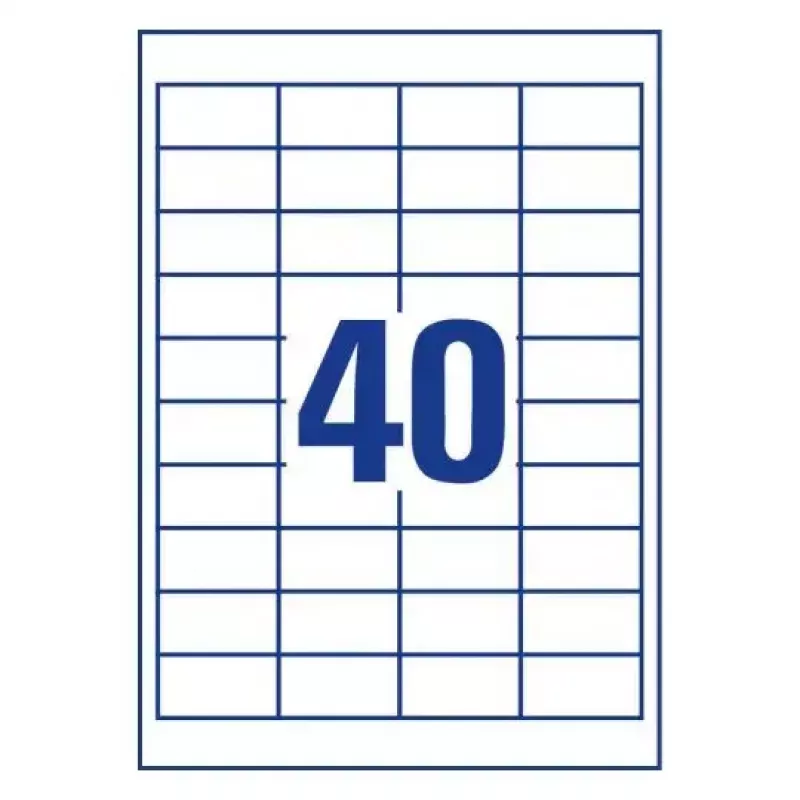 Etichetta adesiva rettangolare AVERY 6126
