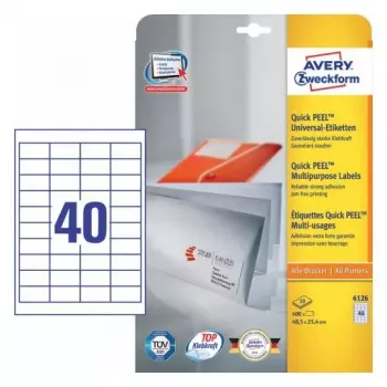 Etichetta adesiva rettangolare AVERY 6126