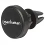 Supporto magnetico Manhattan per bocchette di aerazione auto, fissaggio a clip regolabile, applicazione e rimozione rapide, base antiscivolo, nero, garanzia a vita