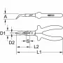 Pinza KS Tools 117.1767 peso 140 g confezione 350x250x130 mm