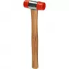 Mazzuolo KS Tools 140.5202 testa in plastica manico in legno 30 cm 350 g