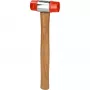 Mazzuolo KS Tools 140.5202 testa in plastica manico in legno 30 cm 350 g