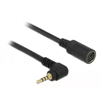 Cavo audio Navilock 62881 0,52 m 2,5 mm nero