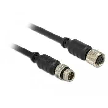 Cavo seriale Navilock 62971 nero 1 m M8