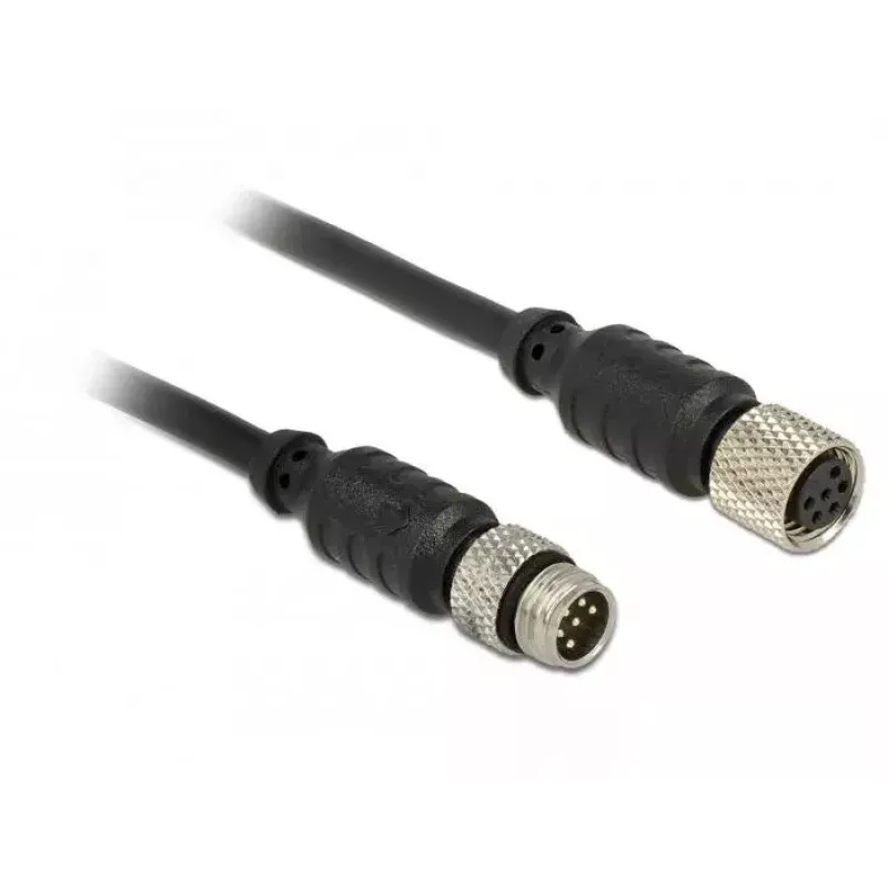 Cavo seriale Navilock 62971 nero 1 m M8
