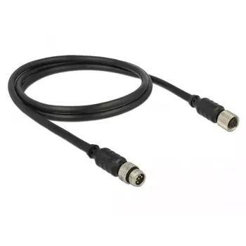 Cavo seriale Navilock 62971 nero 1 m M8