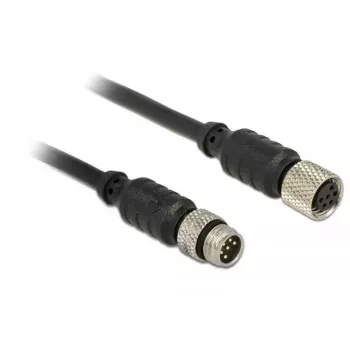 Cavo seriale Navilock 62974 nero 5 m M8