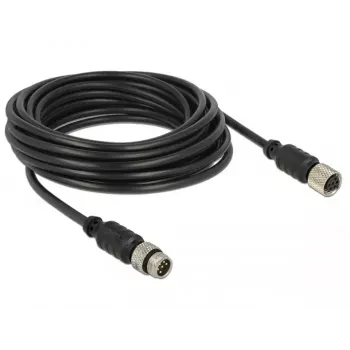 Cavo seriale Navilock 62974 nero 5 m M8