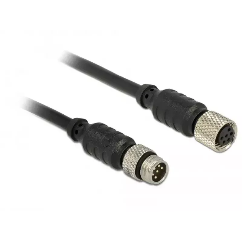 Cavo seriale Navilock 62975 nero 10 m M8