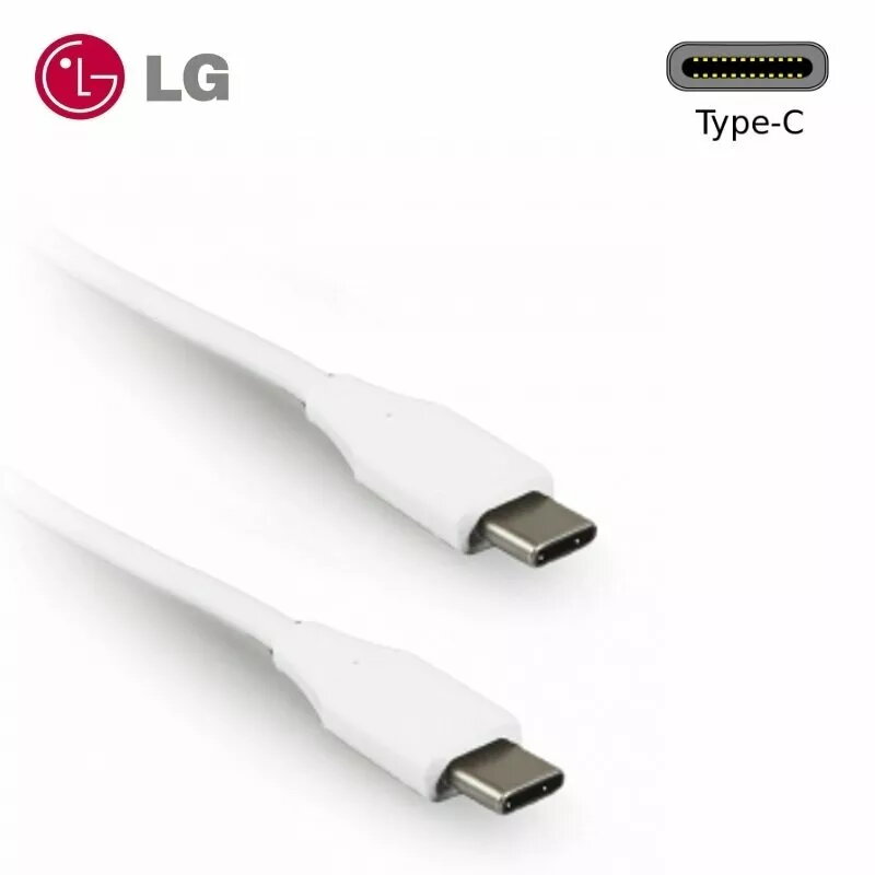 Cavo USB-C LG EAD63687001 — USB 3.1 Type-C, 1 m, bianco