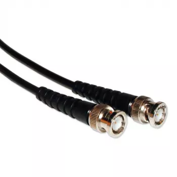 Cavo patch ACT RG-59 nero 75 Ohm 1,00 m