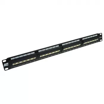 Patch panel 24 porte non schermato 45° ACT P24AK1