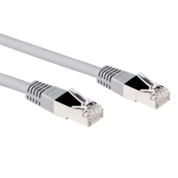 Cavo patch ACT grigio 3 metri LSZH U/UTP CAT5E con connettori RJ45