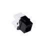 Keystone jack ACT CAT6 non schermato morsetto a taglio bianco, RJ45, IDC, bianco
