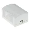 Scatola da parete ACT 1 porta CAT5E non schermata, 39×29,5×54 mm