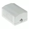 Scatola da parete ACT 1 porta non schermata CAT6, 39×54×29,5 mm