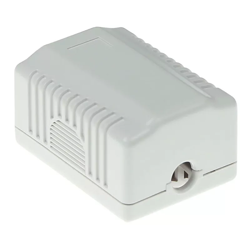 Scatola da parete ACT 1 porta non schermata CAT6, 39×54×29,5 mm