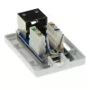 ACT FA5005 scatola da superficie, 1 porta, CAT5E, schermata