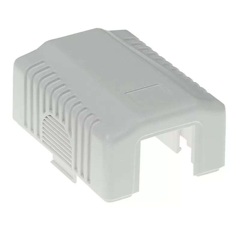 ACT FA5005 scatola da superficie, 1 porta, CAT5E, schermata