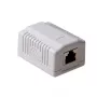 Scatola da parete schermata ACT CAT6, 1 porta, 39×54×29,5 mm