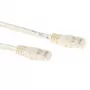Cavo patch ACT avorio 25 metri U/UTP CAT6 con connettori RJ45