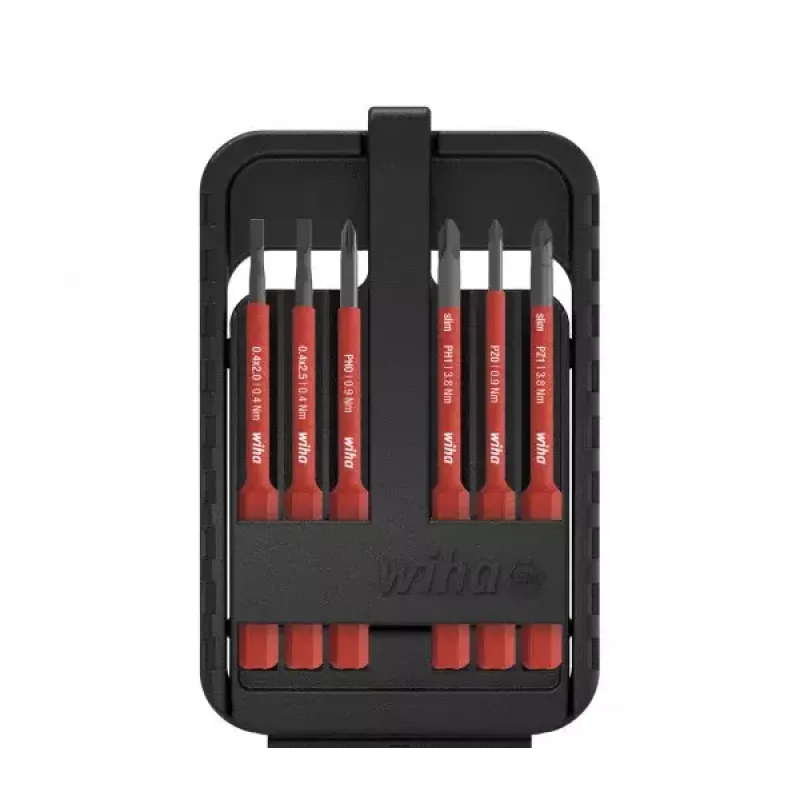 Set di punte per cacciavite Wiha slimBit SB2831B903 6 pz.