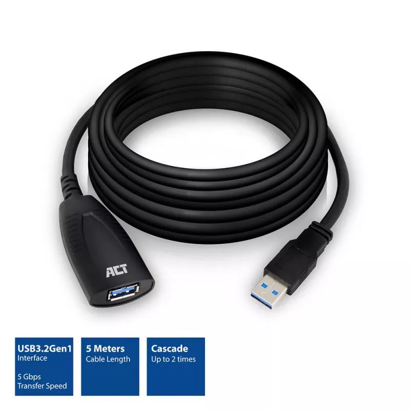 Booster USB ACT AC6105 5 metri